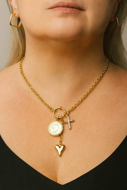 Faith & Fortune Charm Chain
