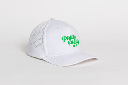Philly Philly Dad Performance Hat - White