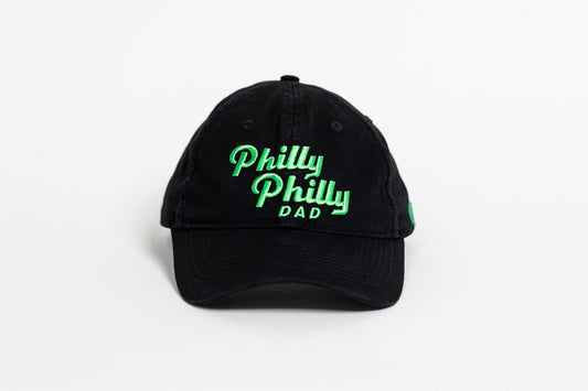 Philly Philly Dad Cotton Hat - Black