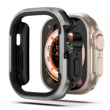 Aluminum Alloy Case for Apple Watch ultra 1-2-3 Series 9 8 7 6 5 4 3 2 1 SE