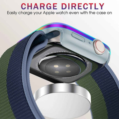 Aluminum Alloy Case for Apple Watch ultra 1-2-3 Series 9 8 7 6 5 4 3 2 1 SE