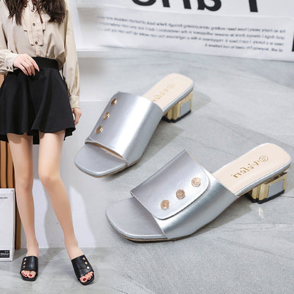 Womens Fashion Wedge Slippers See size chart under “more details”