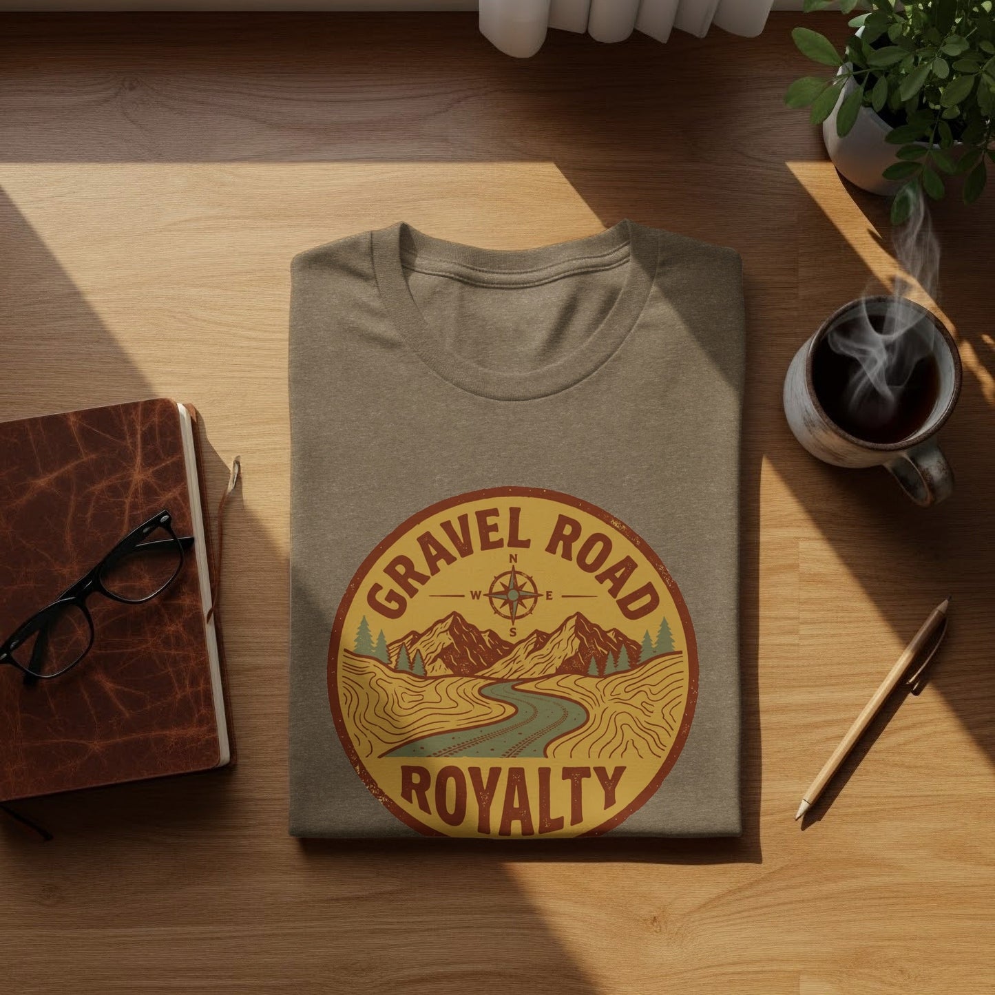 Gravel Road Royalty Adventure Tee - Vintage Outdoor Apparel