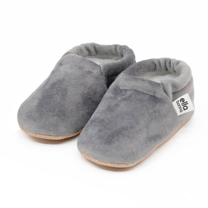 Organic Cotton Velvet Home Nursery Moccasin Shoes