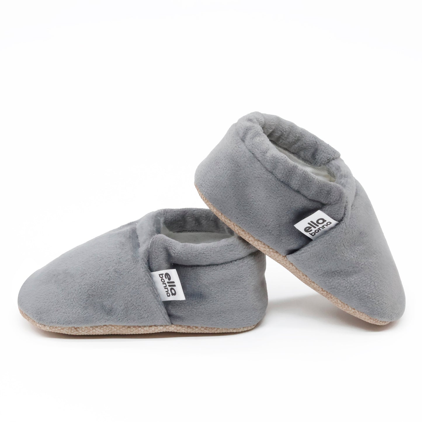 Organic Cotton Velvet Home Nursery Moccasin Shoes