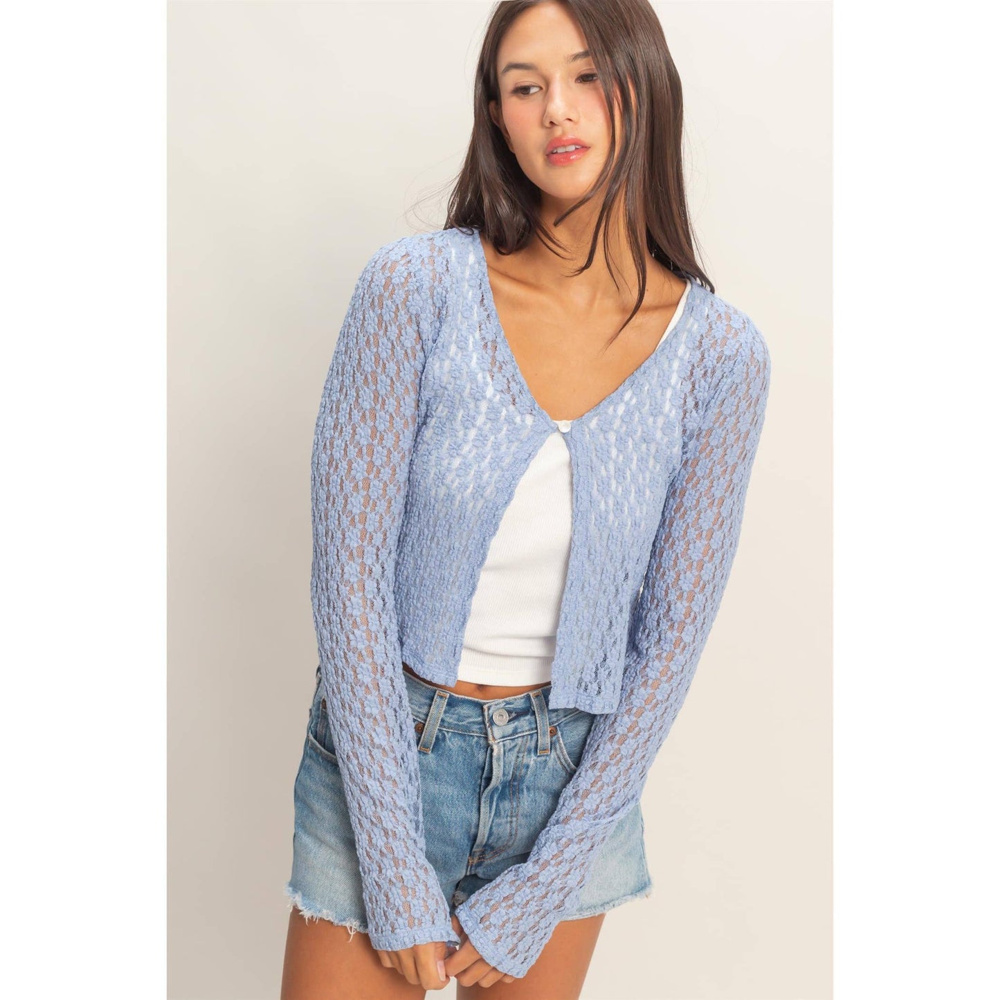 Springtime Lace Cardigan