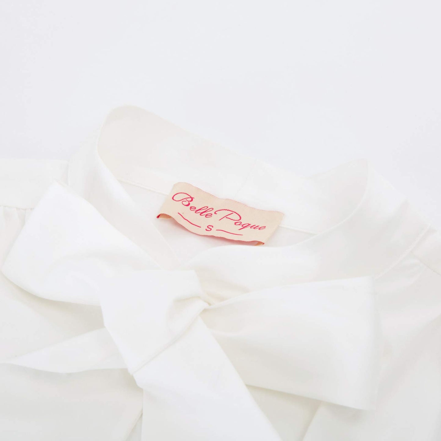 Belle Poque Summer Short Sleeve Office Button Down Blouse Stripe Shirt Tops with Bow Tie BP573