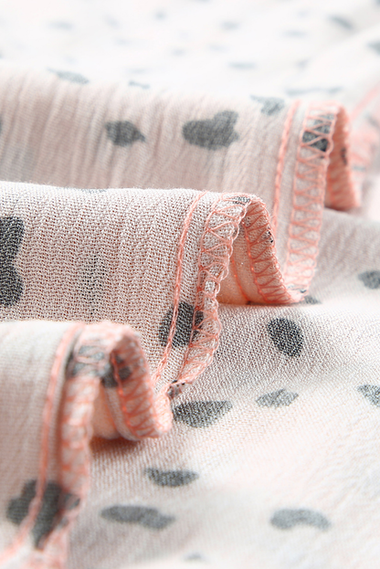 Analia Leg Dalmatian Palazzo Pants