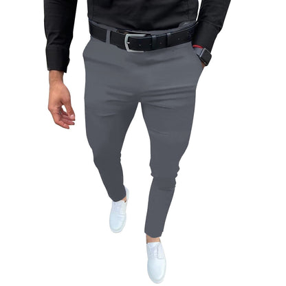 Percle Dress Pants for Men Business Casual Slacks Stretch Slim Fit Suit Pants