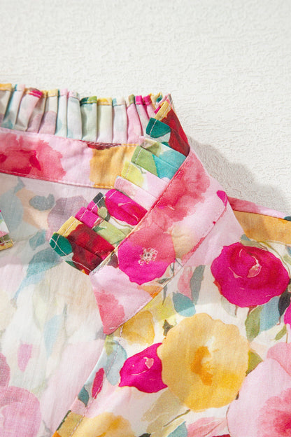 Charleigh Puff Short Sleeve Blouse