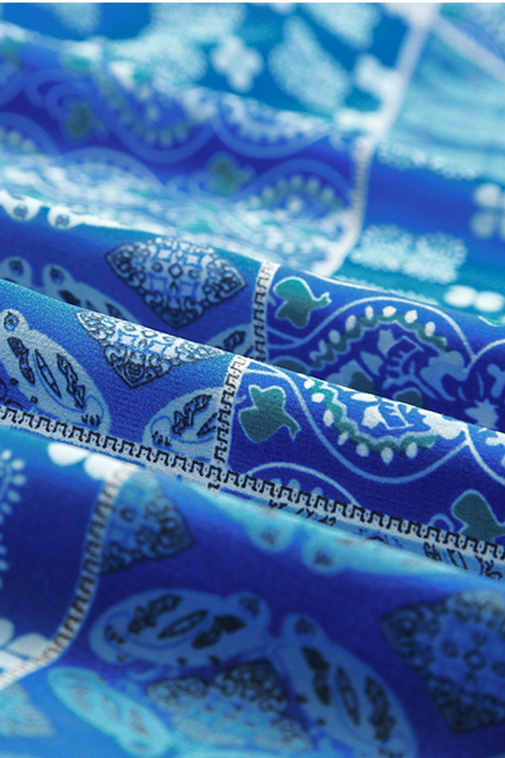 Helena Paisley Print Maxi Skirt