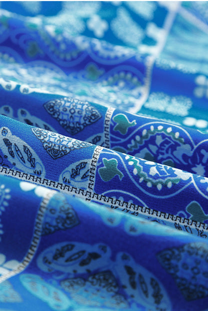 Helena Paisley Print Maxi Skirt