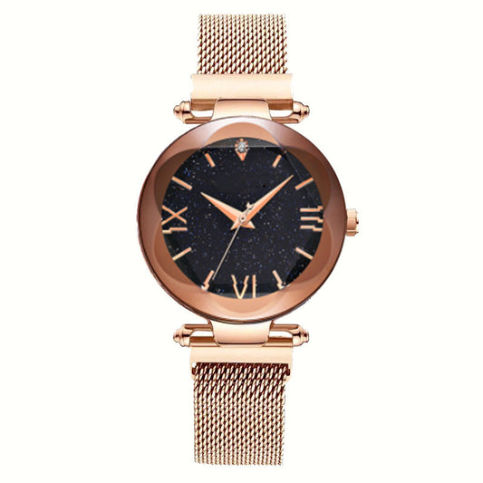 Star watch steel belt watch ladies casual watch (See size chart where applicable)