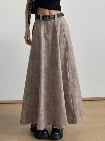 A-Line Maxi Skirt See size chart under “more details”