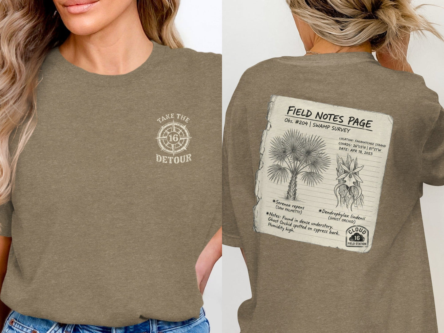 Field Notes: Ghost Orchid & Palmetto T-Shirt