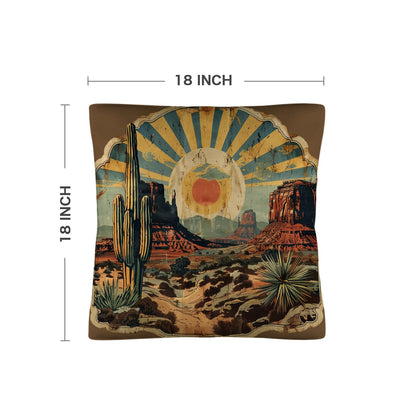 Baha Ranch Southwestern Desert Pillow Case Made in America