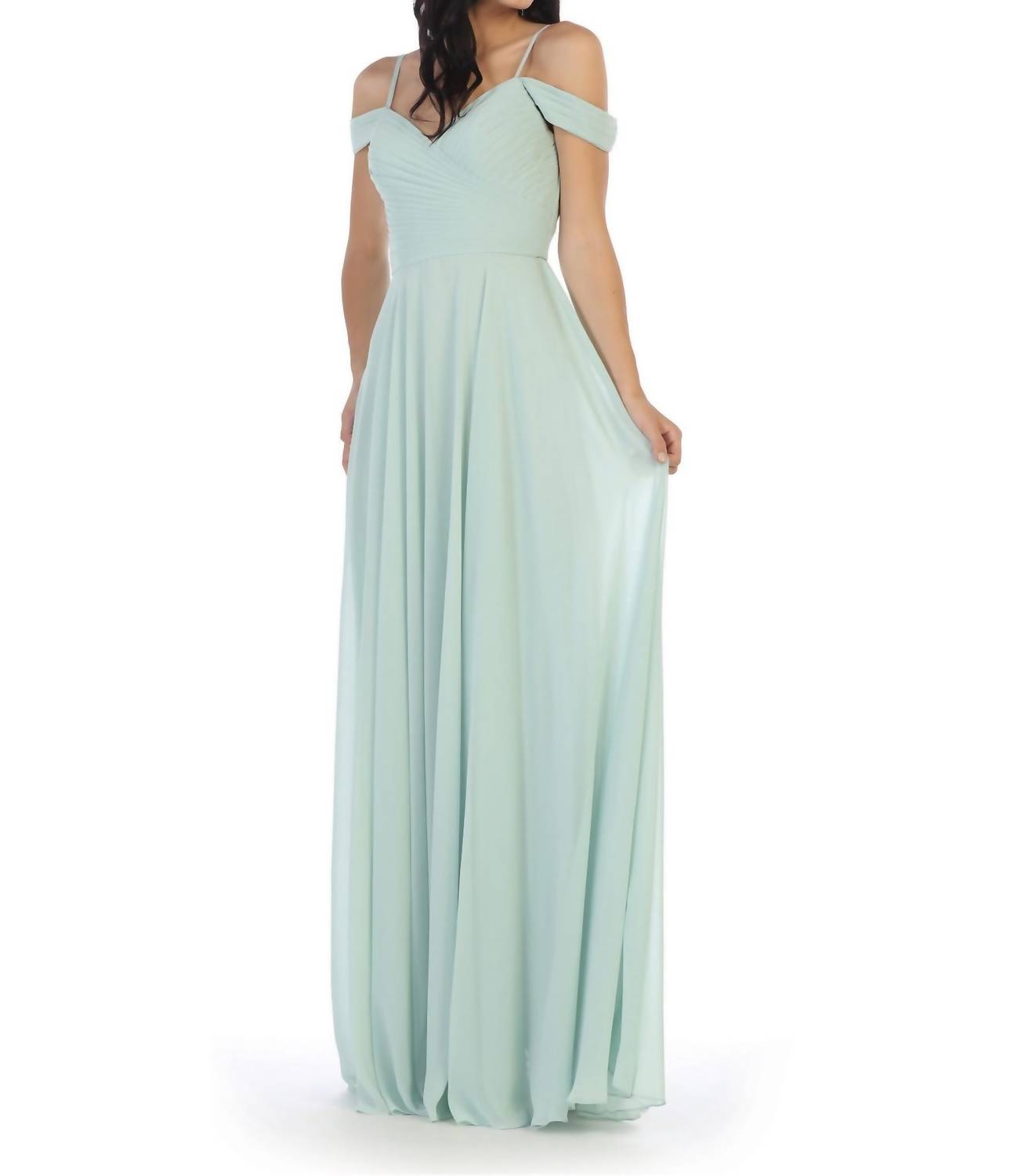 Off Shoulder Maxi Dress
