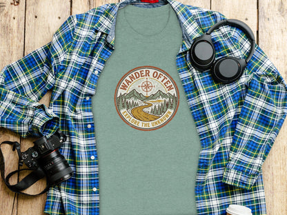 The Original Wander Often Vintage Explorer Adventure Top