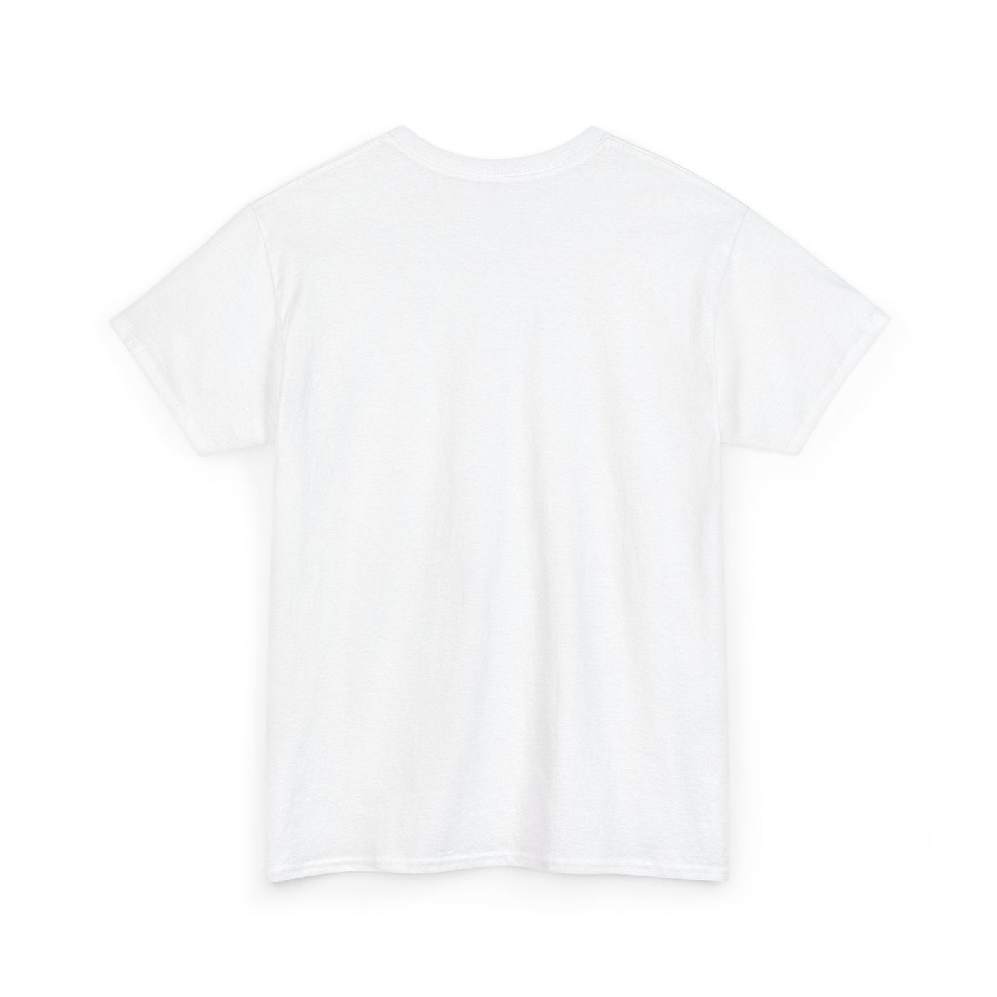 T-Shirt — Red Dollar Sign Statue Graphic Tee