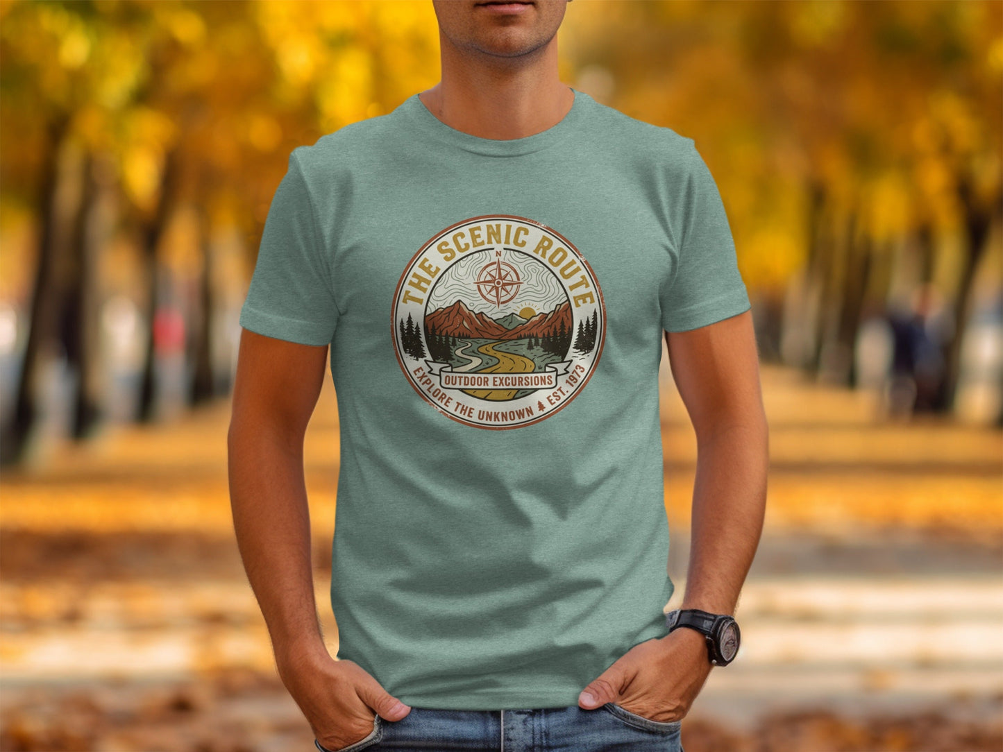 Heritage Scenic Route Vintage Explorer Tee Nomad Tee