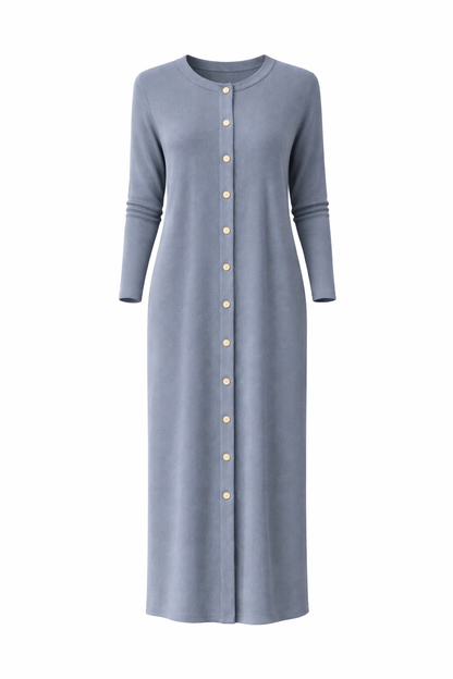 Button Down Lounge Dress