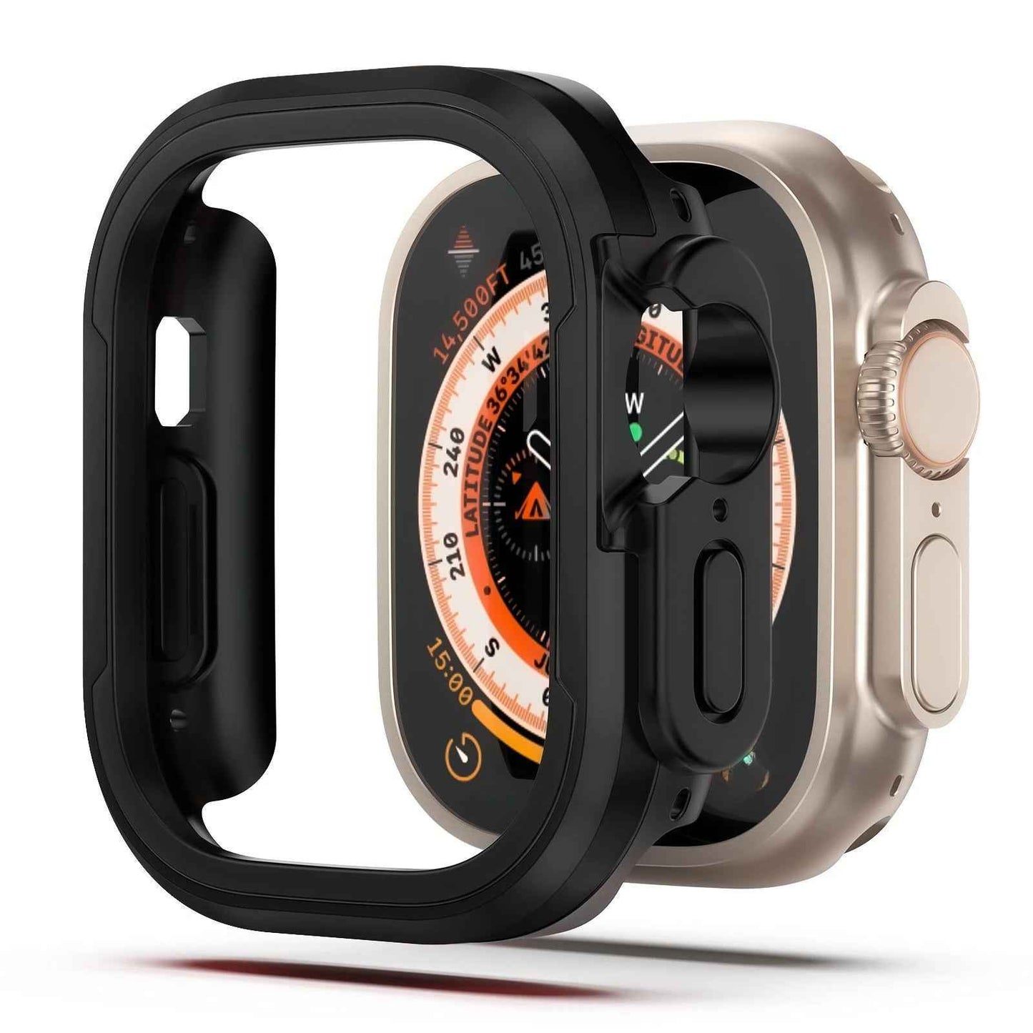 Aluminum Alloy Case for Apple Watch ultra 1-2-3 Series 9 8 7 6 5 4 3 2 1 SE