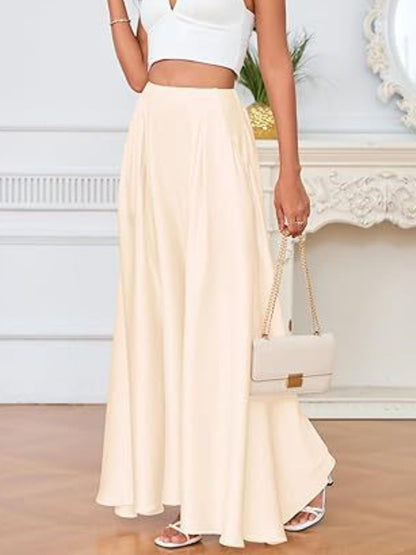 A-Line Maxi Skirt with Pockets