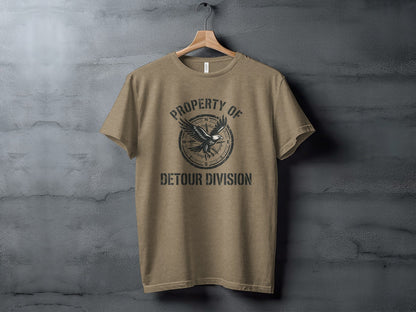 Rugged Detour Division Compass Eagle Tee Wilderness Shirt