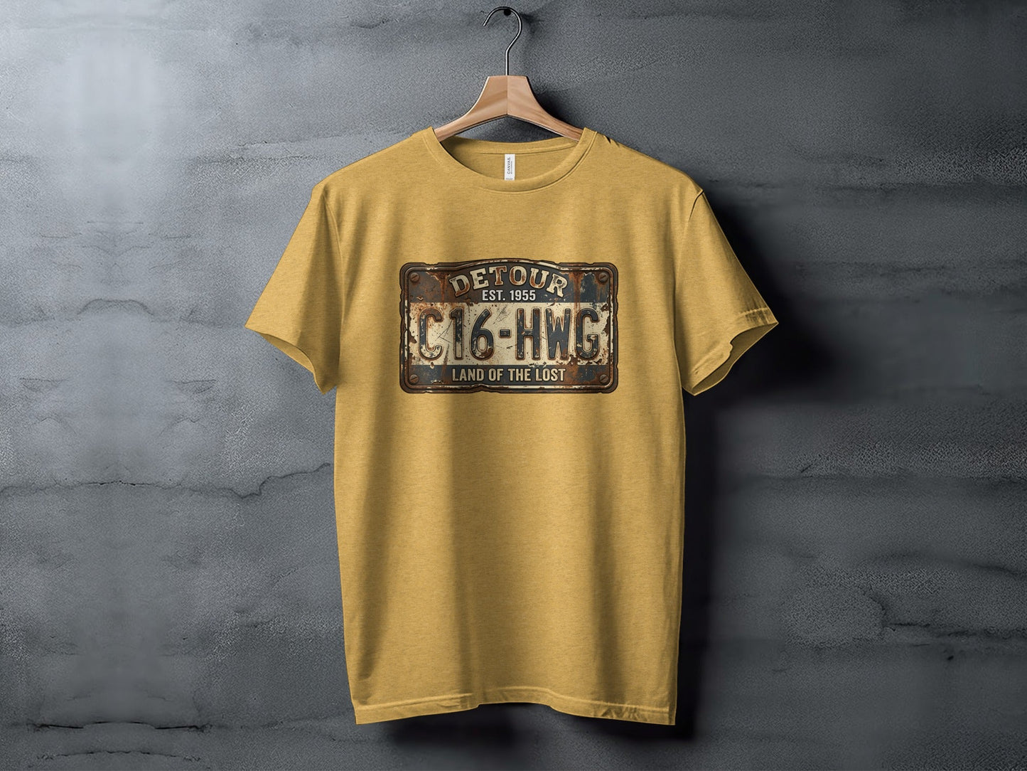 Land of the Lost Detour Plate: The Explorer's Adventure Tee