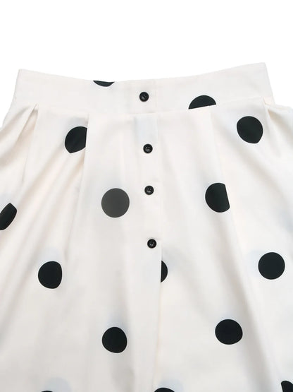 Polka Dot Skirt See size chart under “more details”