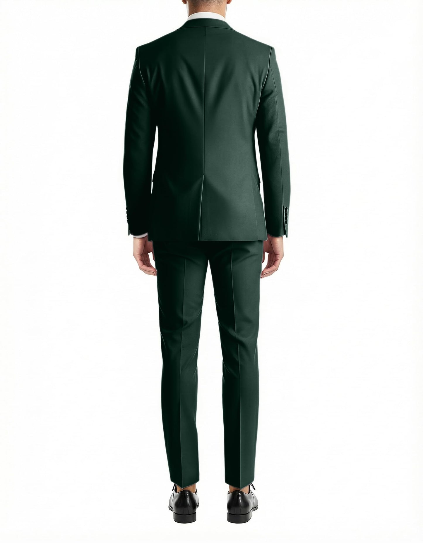 Mens Suit 2 Piece Formal Business Tuxedo for Men Wedding Prom Groom Outfit Blazer Dress Pants Suit Set