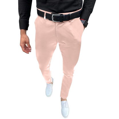 Percle Dress Pants for Men Business Casual Slacks Stretch Slim Fit Suit Pants