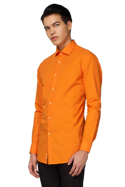 Opposuits Men's Shirt - Party and Casual Wear- Long Sleeved Button Down Dress Shirt - Slim Fit