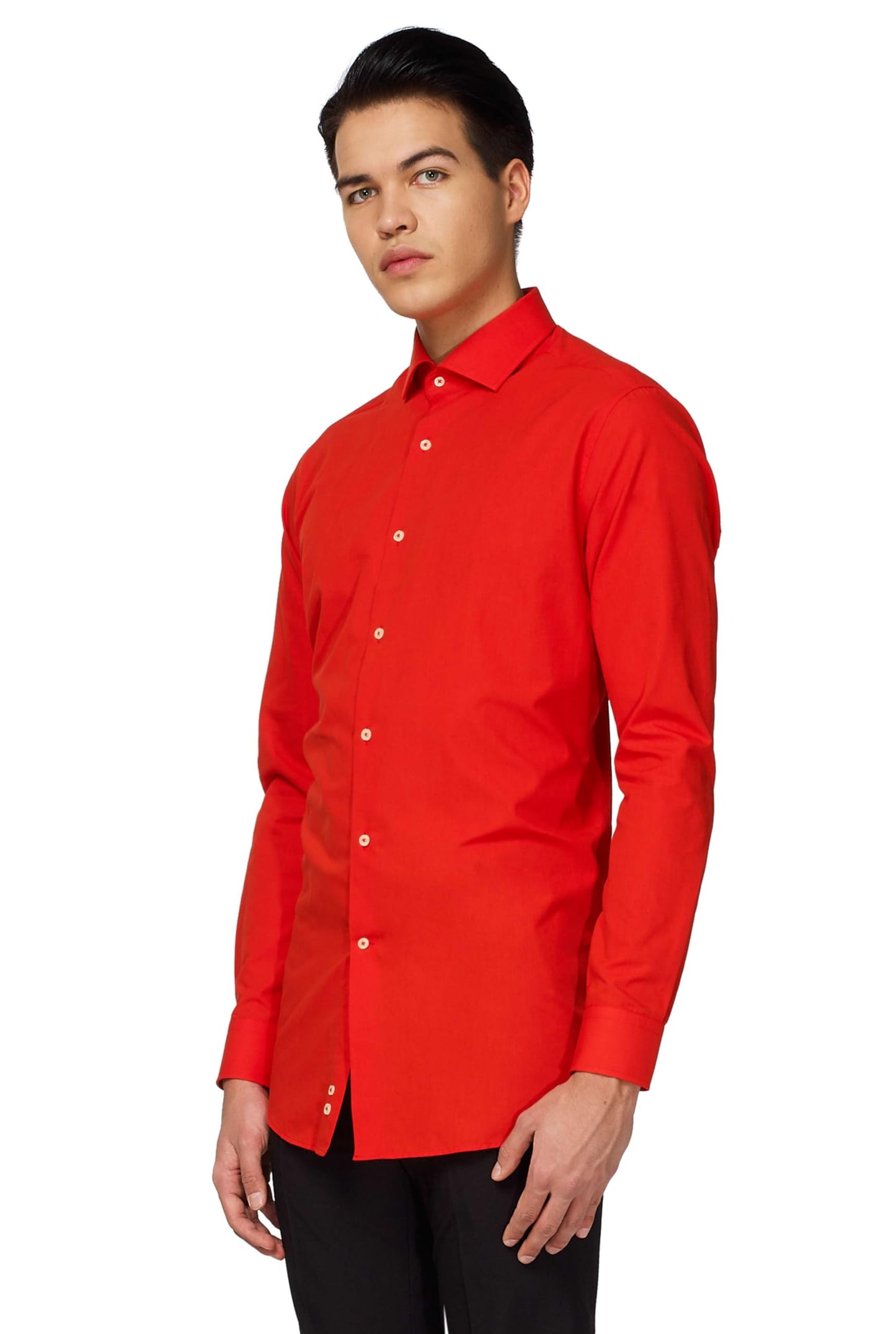 Opposuits Men's Shirt - Party and Casual Wear- Long Sleeved Button Down Dress Shirt - Slim Fit
