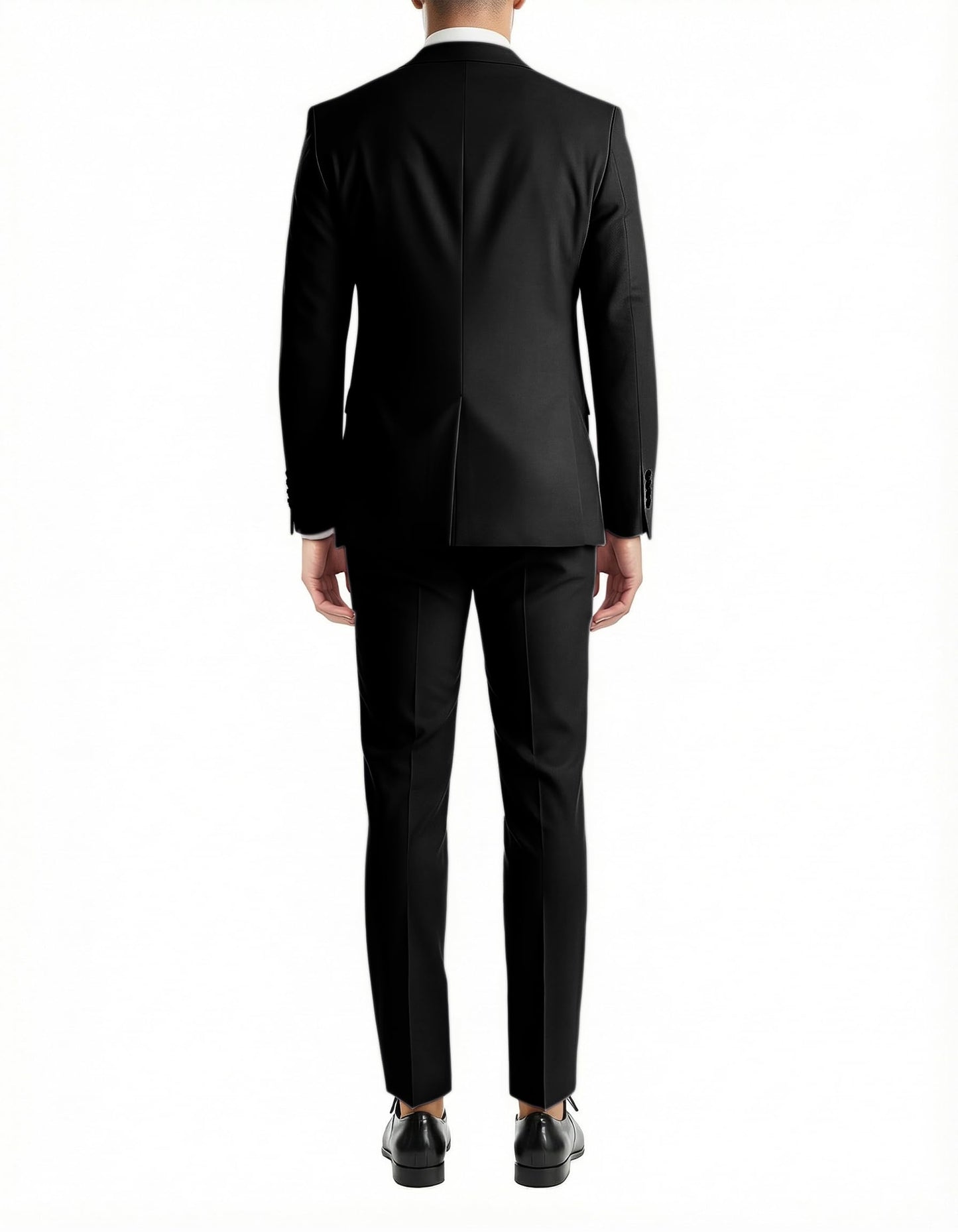 Mens Suit 2 Piece Formal Business Tuxedo for Men Wedding Prom Groom Outfit Blazer Dress Pants Suit Set