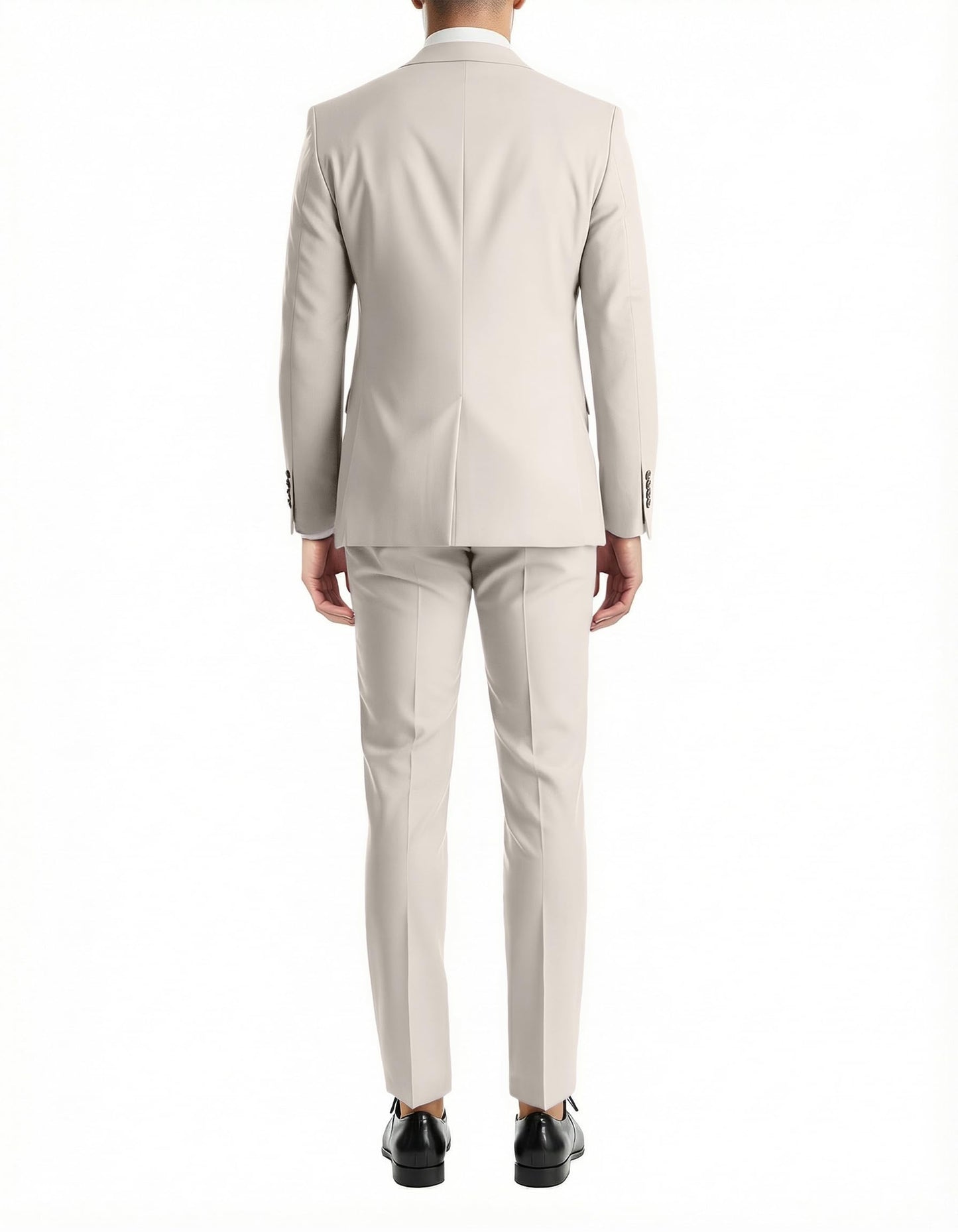 Mens Suit 2 Piece Formal Business Tuxedo for Men Wedding Prom Groom Outfit Blazer Dress Pants Suit Set