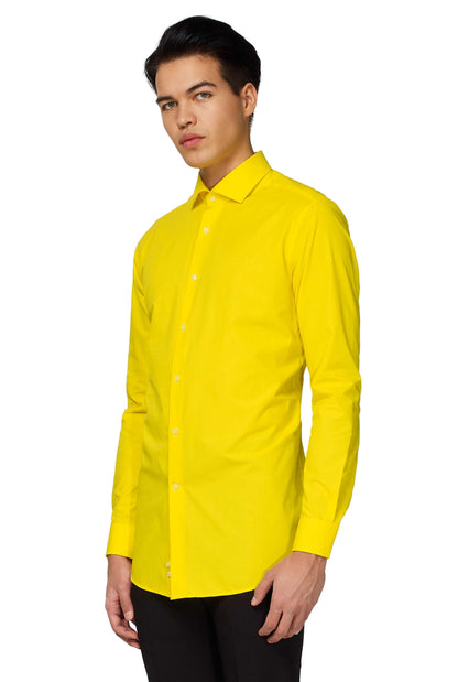 Opposuits Men's Shirt - Party and Casual Wear- Long Sleeved Button Down Dress Shirt - Slim Fit