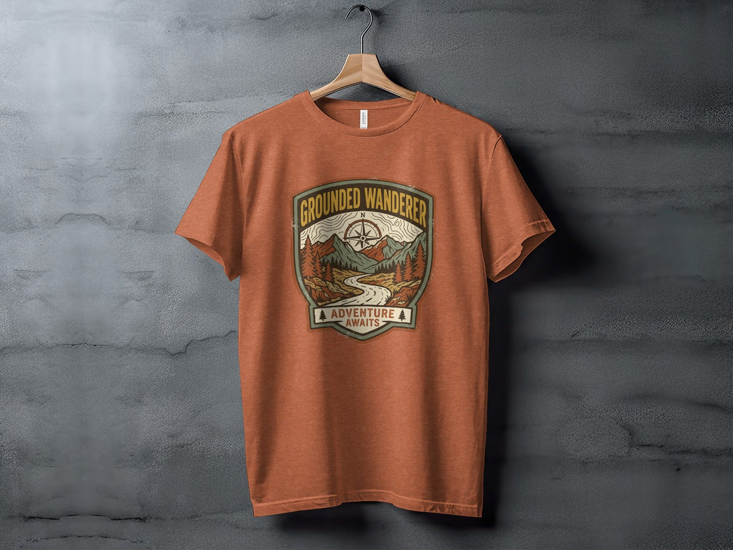 Heritage Grounded Wanderer Adventure Nomad Tee