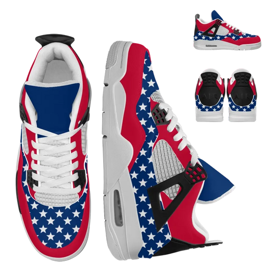 Personalized Sneaker Shoes, Basketball Shoes for Men and Women, AJ4-C0602