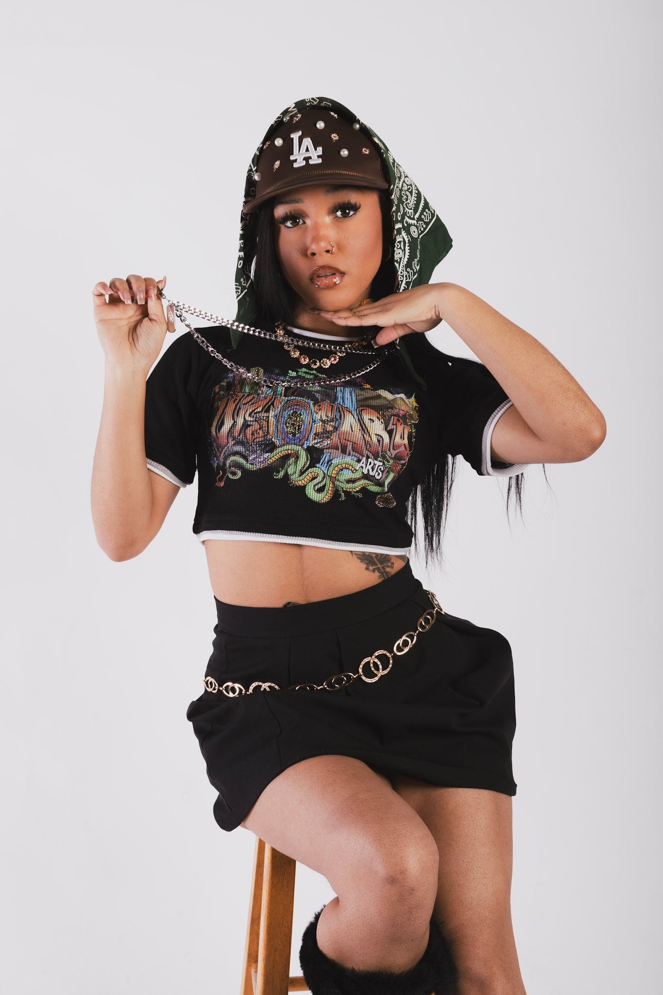 Vizion Women’s Tee (Black) (ALL SIZES)