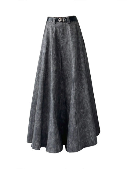 A-Line Maxi Skirt See size chart under “more details”