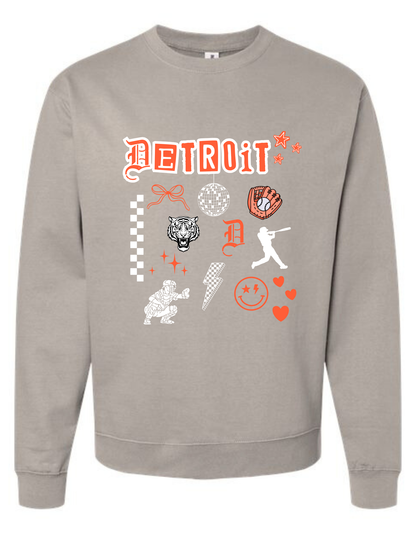 Detroit Baseball Collage Shirt