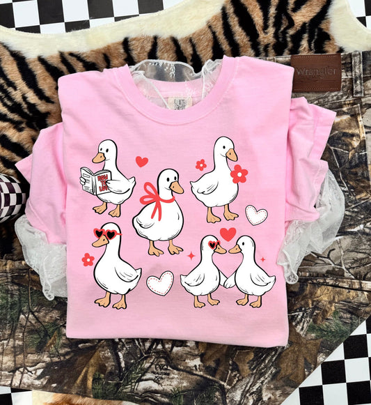 Valentine Geese