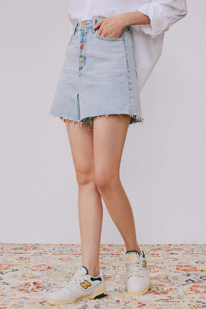 Rainbow Pleat Skort HJ119 [FINAL SALE]