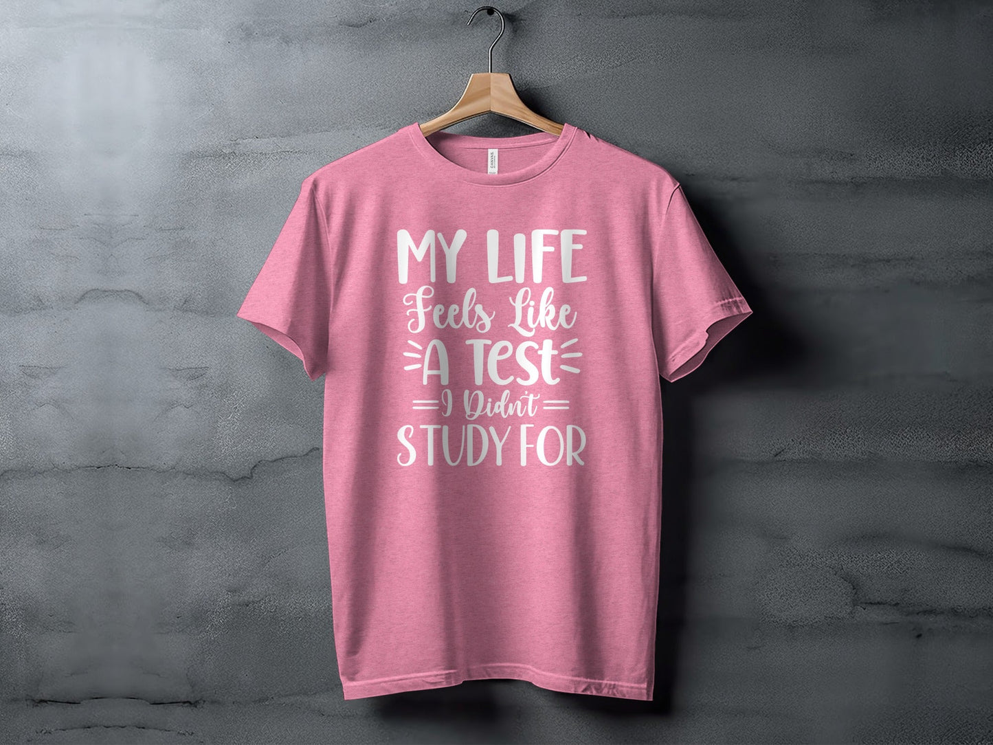 My Life Feels Like A Test I Didn't Study For T-Shirt