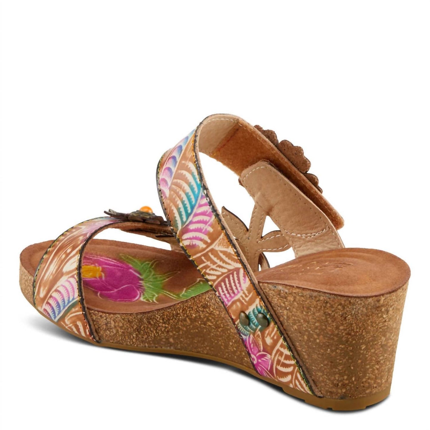 Women's Moai Adjustable Straps Wedge Sandals