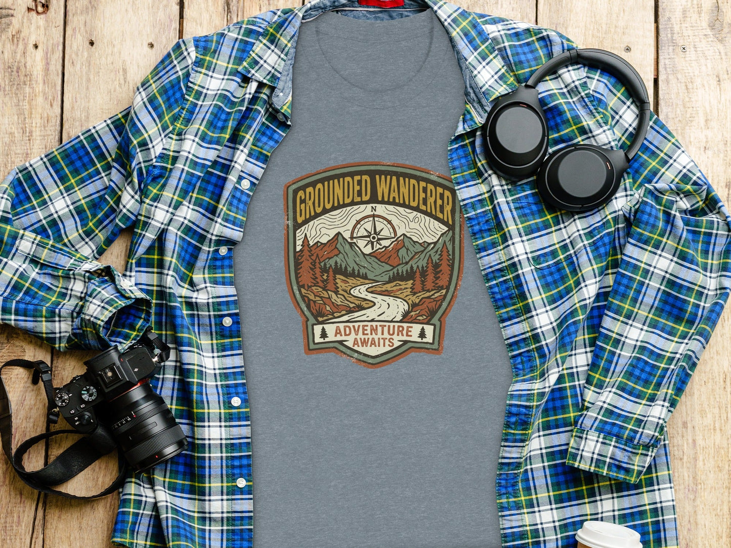 Heritage Grounded Wanderer Adventure Nomad Tee