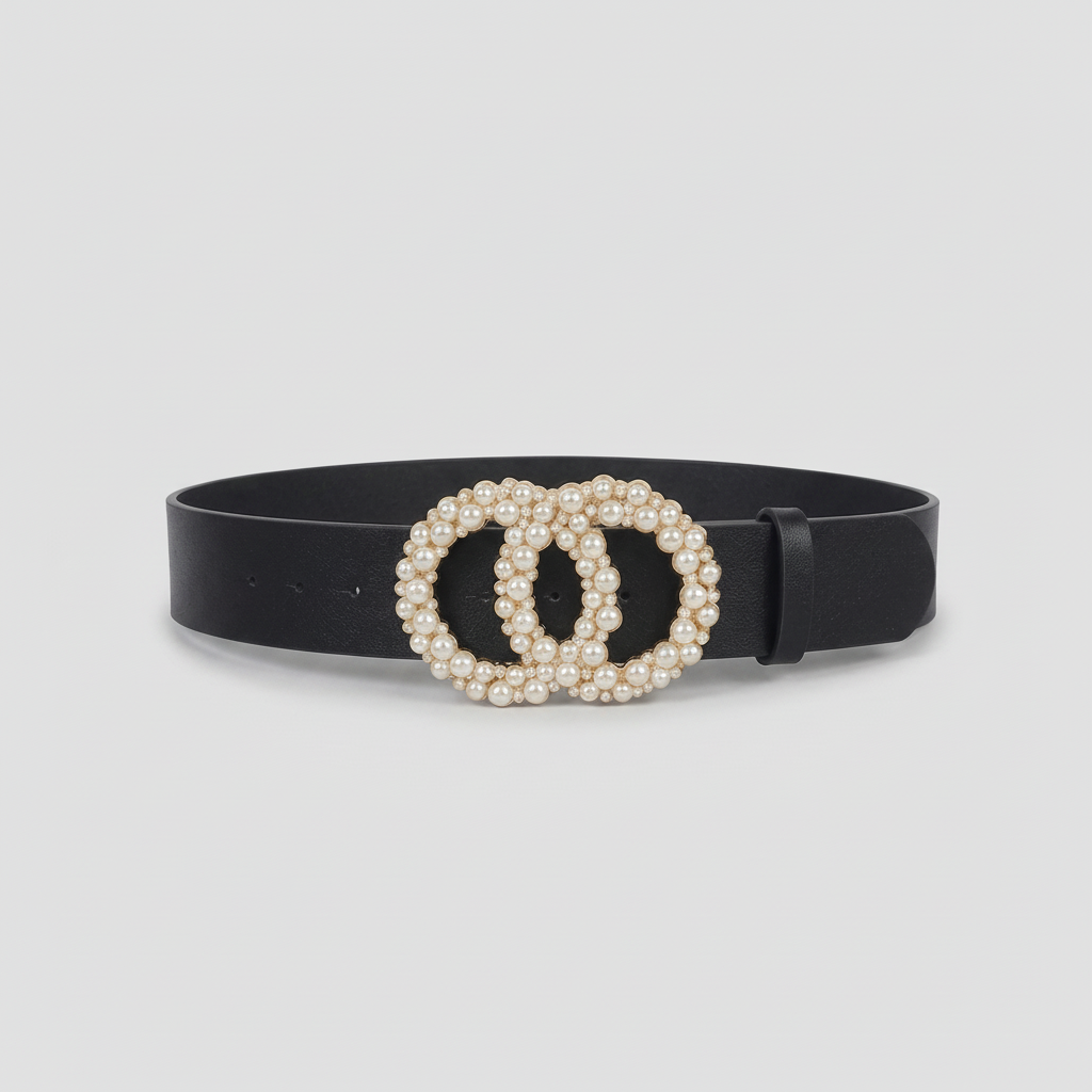 Pearl Double O Ring Belt