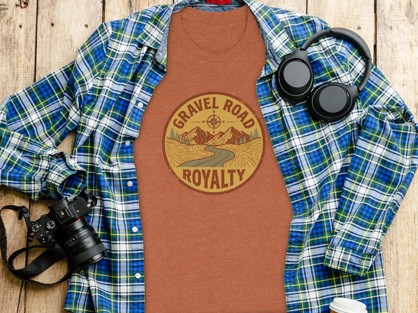 Gravel Road Royalty Adventure Tee - Vintage Outdoor Apparel
