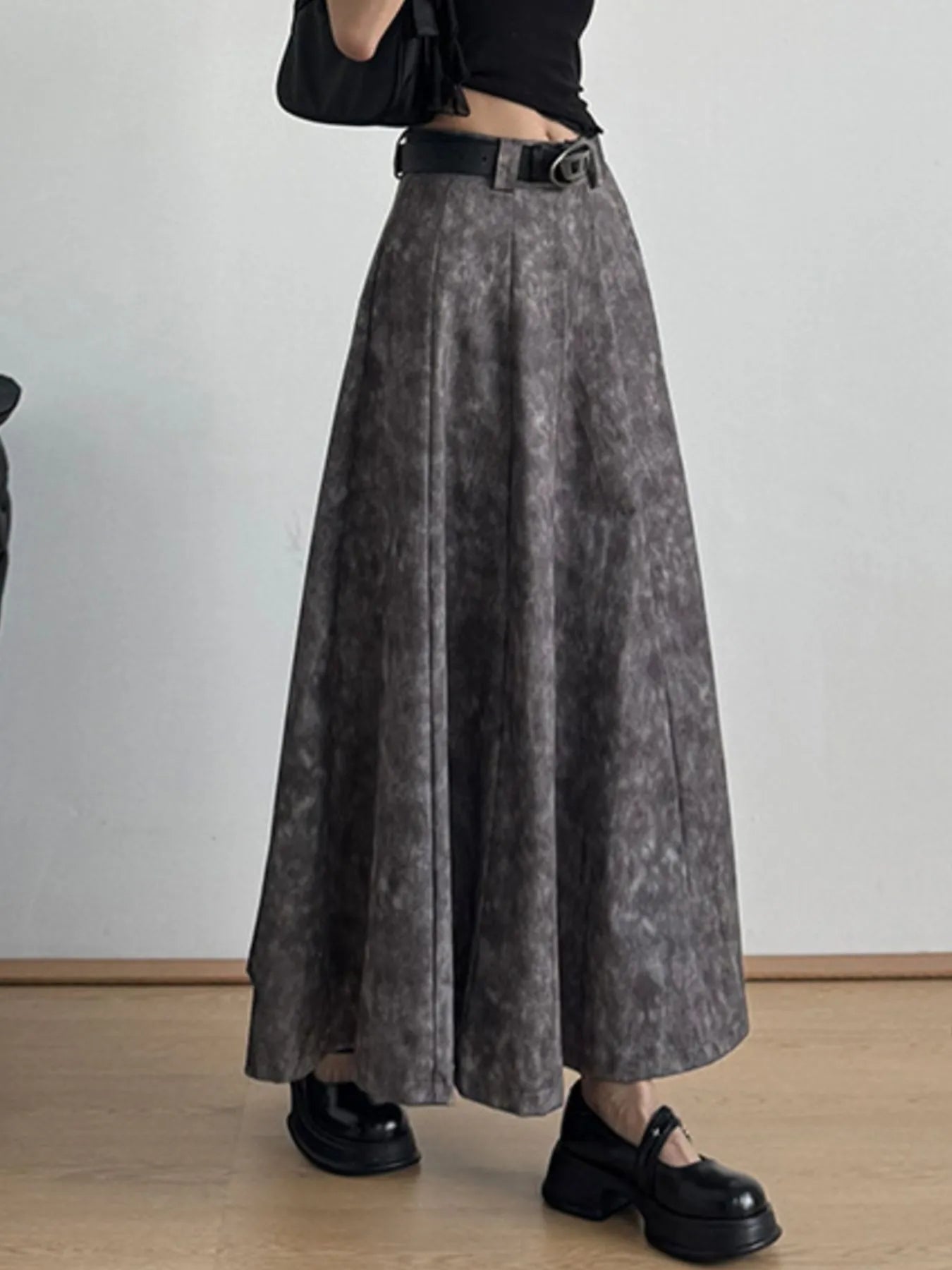 A-Line Maxi Skirt See size chart under “more details”